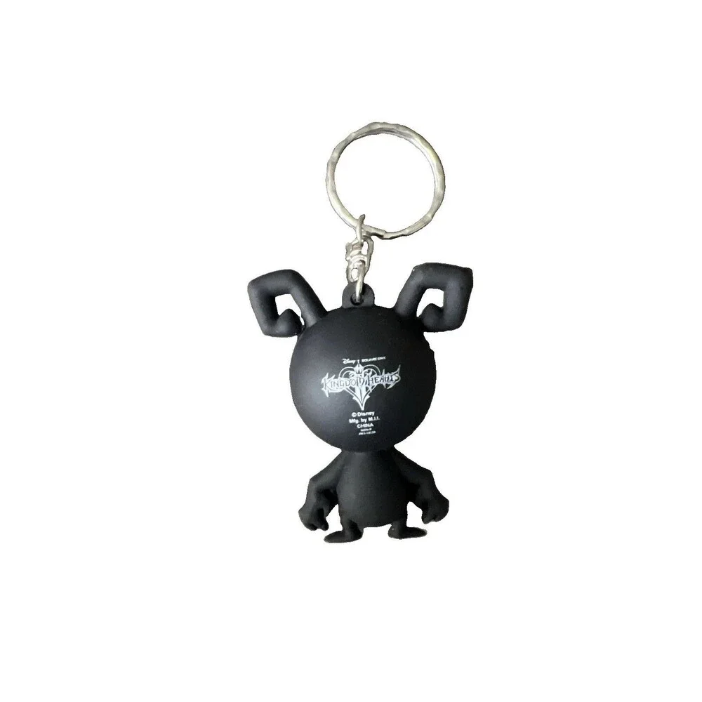 Kingdom Hearts Shadow Heartless Keychain Figure Disney Square Enix Keyring NWOT